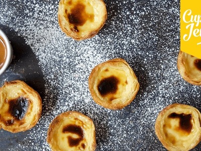 How to Make Pastéis de Nata AKA Portuguese Custard Tarts | Cupcake Jemma