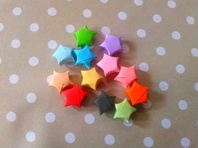 How to Make Star Origami Tutorial | Cara Membuat Origami Bintang