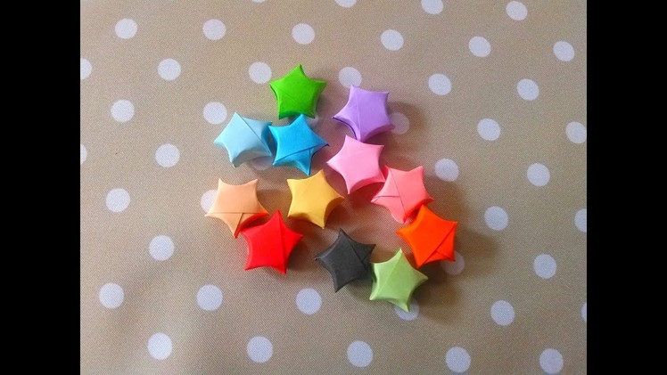 How to Make Star Origami Tutorial | Cara Membuat Origami Bintang
