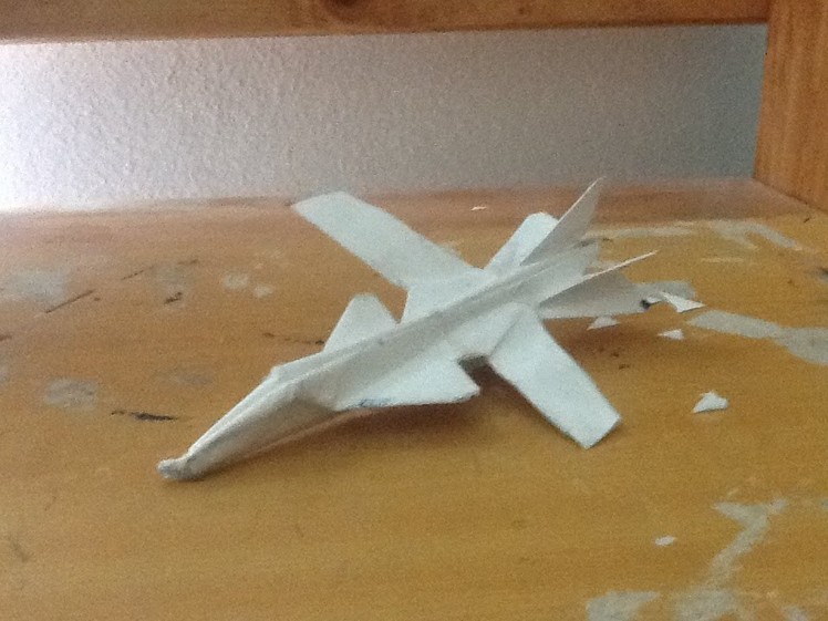 How to make the Su-47 Paper Airplane