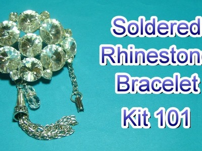 How to Solder a Rhinestone Bracelet with a Heat Gun - Kit 101