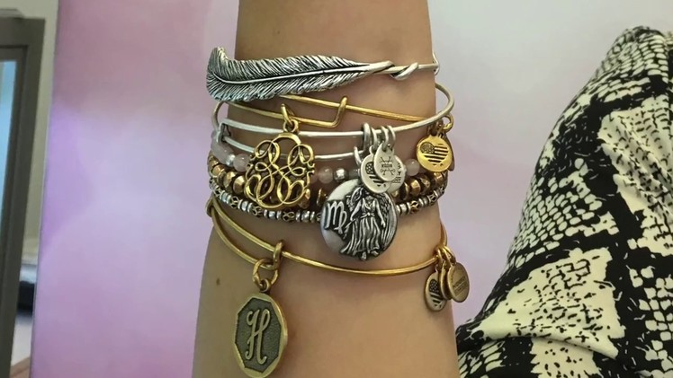 How to Stack Alex and Ani Bracelet Bangles | Styling Sessions at Fabulous Fashion Week