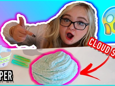 I MADE SLIME OUT OF DIAPERS (CLOUD SLIME)