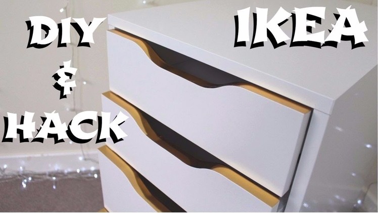 IKEA DIY & HACK - Alex 5 Drawers | Sharese Taylor