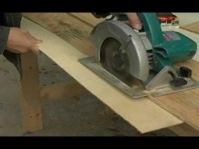 Make your own 5 minute saw guide. PERFECT CUTS!