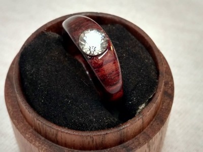 Making a Rosewood Engagement Ring