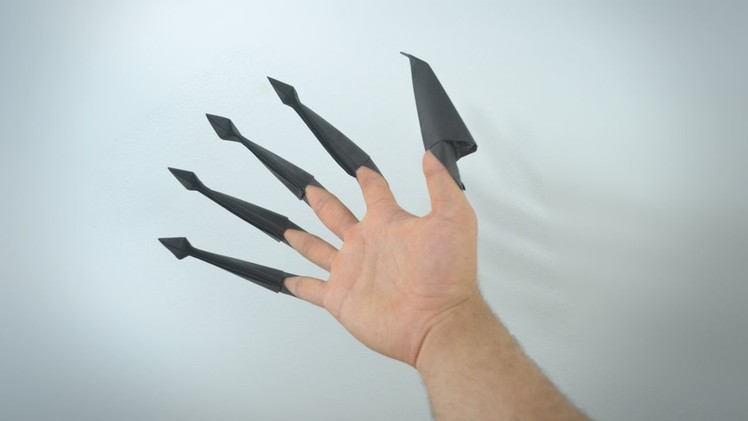 Origami Black Panther Claws Instructions in English BR