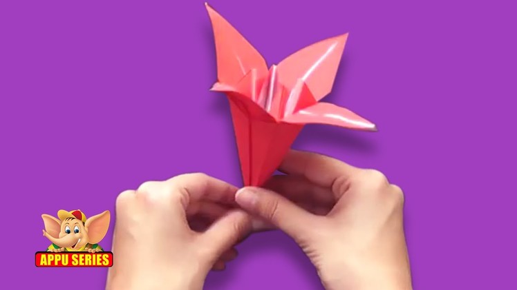 Origami - Let's make a Lily Part 2