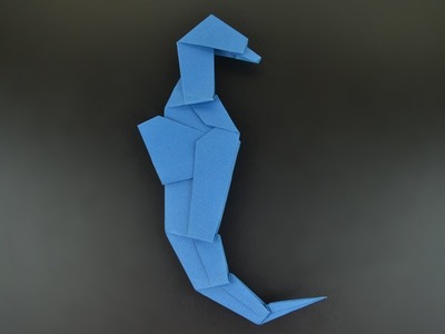 Origami: Seahorse - Instructions in English (BR) - REMAKE