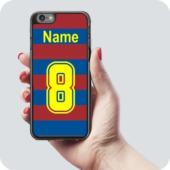 Personalised Barcelona FC Football Protective phone case Fits iphone X 10