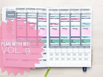 Plan With Me! Vol. 9 & GIVEAWAY! | Passion Planner