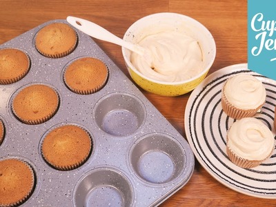 Salted Caramel Cupcake Sponge Recipe | Cupcake Jemma