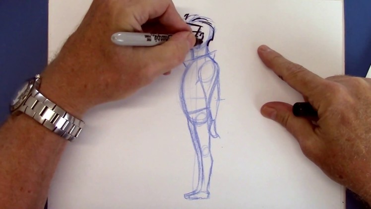 SECRETS FOR DRAWING CARTOON PEOPLE - EASY!