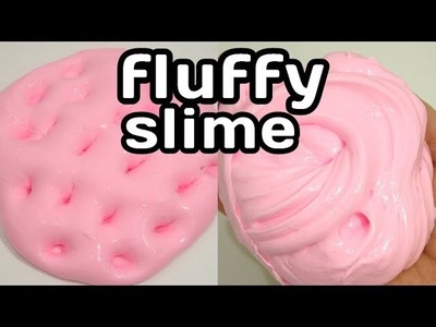 Slime Fluffy and Soft! How to Make Soft Fluffy SLIME DIY!