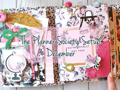 The Planner Society Setup. December