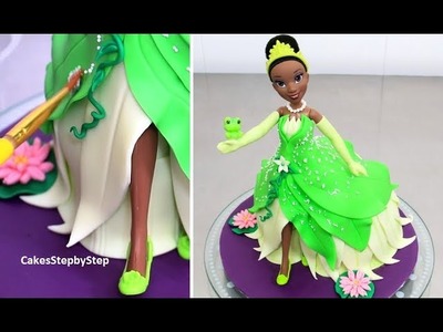 TIANA Disney Princess Doll Cake | How to make by Cakes StepbyStep