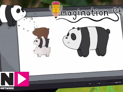 We Bare Bears | How to Draw Panda | Cartoon Network Africa