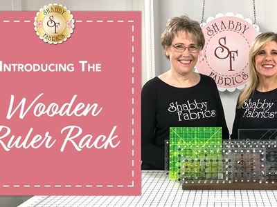 Wooden Ruler Rack: A must have! | Shabby Fabrics