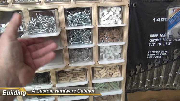Building A Custom Hardware Cabinet