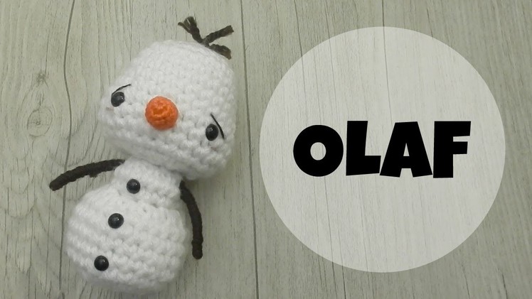 Crochet Olaf Amigurumi Diy free Pattern