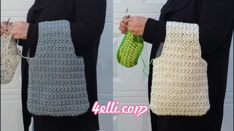 Crochet To Go Yarn Bag Tutorial (EN)