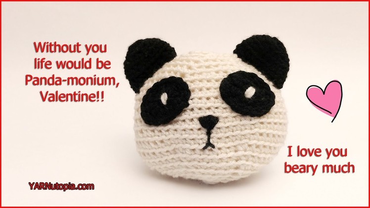 Crochet Tutorial: Panda Plush Amigurumi
