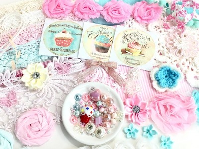 Cupcake Lover Kit.Shabby Chic Kit.Inspiration Kit
