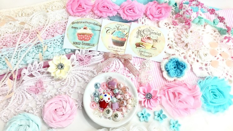 Cupcake Lover Kit.Shabby Chic Kit.Inspiration Kit