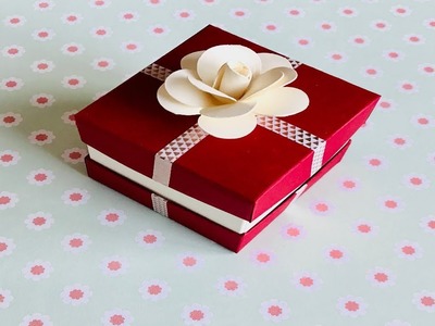 Cute Wedding Favor box. Gift box. Thank you gift box. How to make a favour box
