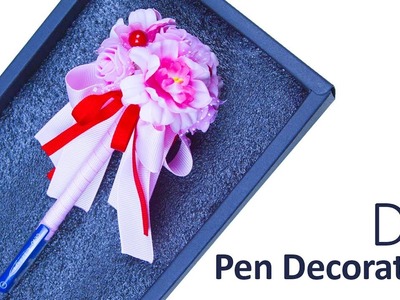 DIY pen decoration ideas | Best out of waste pen craft idea | Beads art