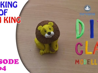 Do It Yourself Clay Art - KING LION | Episode 64