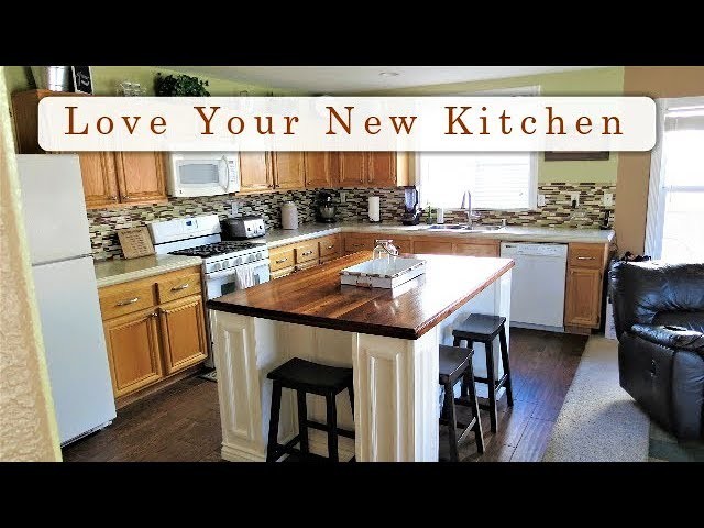 Do You Want To Love Your Kitchen | Image New Countertops & A New Backsplash