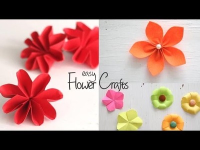 Easy Flower Crafts