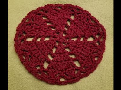 Easy Heart Doily Crochet Tutorial!