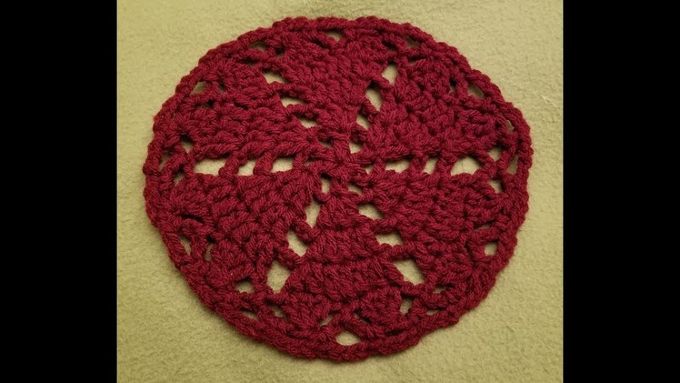 Easy Heart Doily Crochet Tutorial!