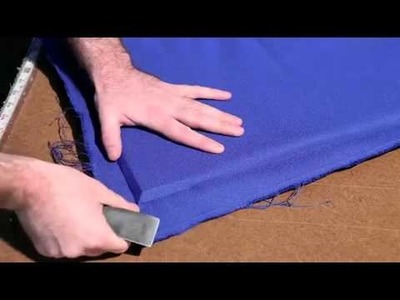 Fabricmate - Fabric Installed on Tackboard