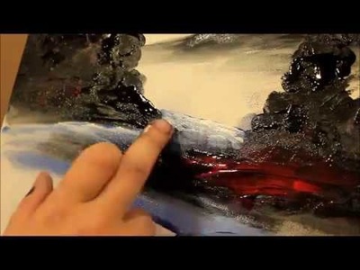 Finger Painting with artist Tyrone Elliott