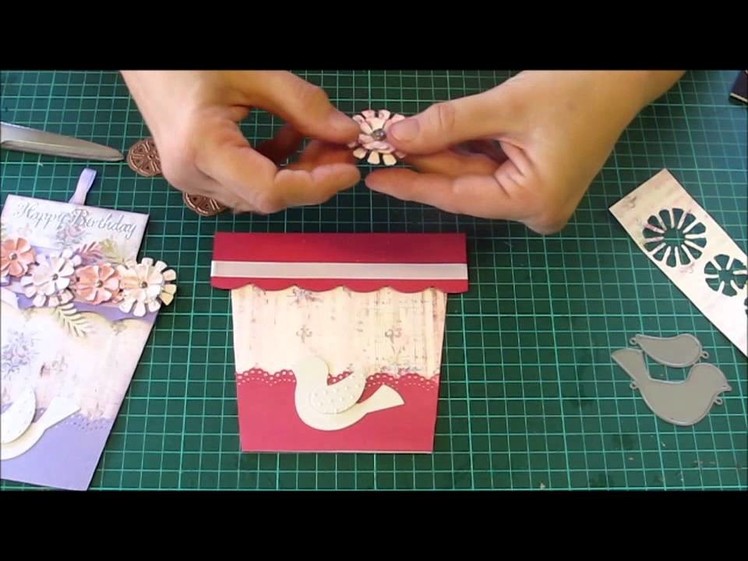 Flowerpot Card Tutorial from Alice in Paperland using Fab Scraps Papers