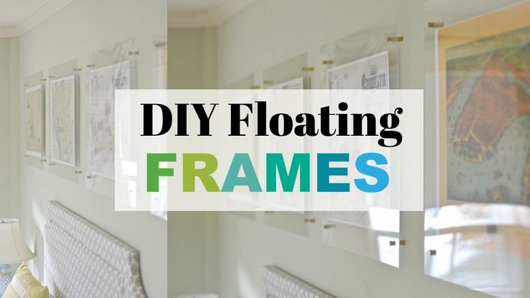 How To Make A Floating Acrylic Frame