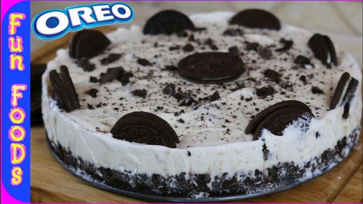 How to Make a Homemade Oreo Ice Cream Cake | FunFoodsYT Desserts