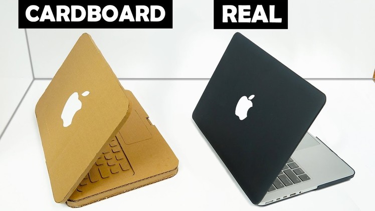 How to Make Apple MacBook Pro from Cardboard