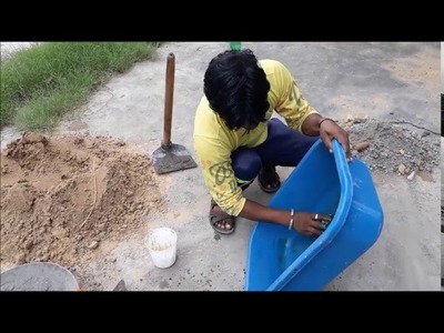 How to make cement pot at home at very cheap price