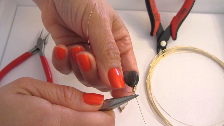 How To Wire Wrap Briolettes or Drops