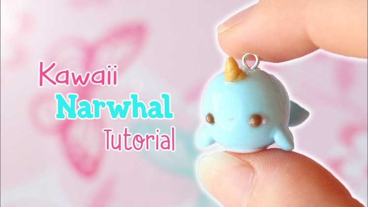 Kawaii Narwhal│Polymer Clay Tutorial