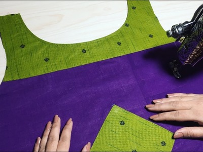 Latest Beautiful Kurti Design Cutting and Stitching || बचे हुए कपड़े से बनाए सुंदर डिज़ाइनर कुर्ती