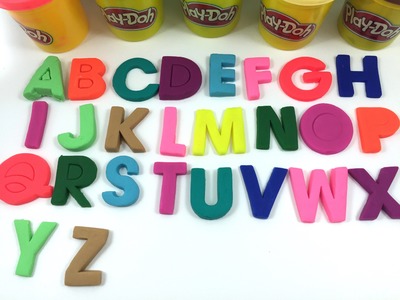 Learn ALPHABETS with play doh | learning play doh ABC | kids abc activity