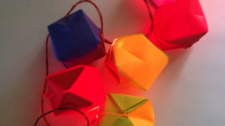 Make Pretty Origami Balloon Lights - Crafts - Guidecentral
