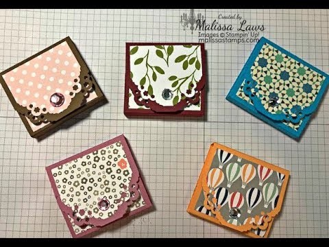 Mini Square Post It Note Book Stampin Up