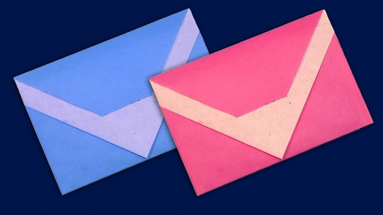 Paper Envelope for Gift Card | DIY Origami Envelope Tutorial for Valentine's Day