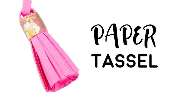 Paper Tassel Tutorial ♥︎ DIY ♥︎ Paper Kawaii